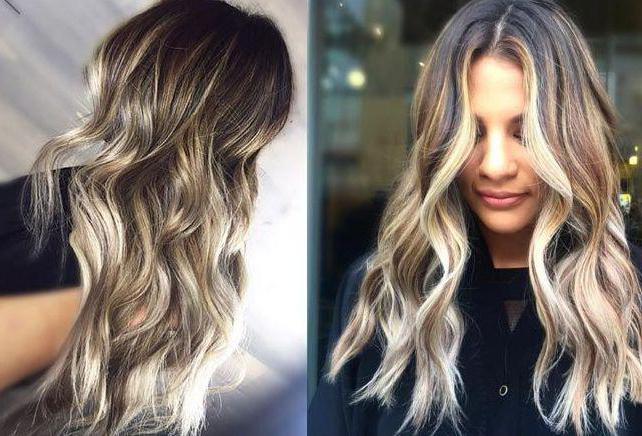 ombre와 balayage 사진의 차이점