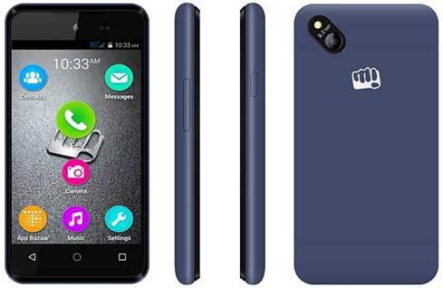 스마트 폰 micromax 볼트 d303 녹색 리뷰